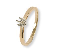 GG SOLITAIRRING WG CHATON 0.48 CT