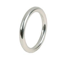 ZILV BASISR 2.5 MM ROND MT 16.5