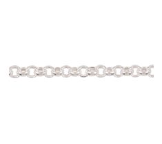 COLLIER JASSERON ARGENT CREUX  4,7 MM