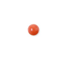 CORAIL ROUGE CABOCHON ROND 2,75 - 3,00 MM