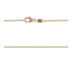 COLLIER ANCRE 60 CM OR JAUNE 14 CT. 1,5 MM LOURD