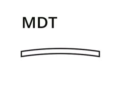 MDT BOL GLAS MINERAAL 0,7-0,9 Ø186