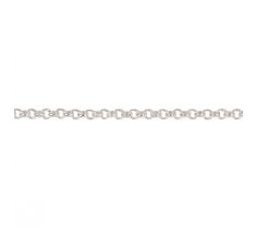 Jasseron collier 2.5 mm zilver