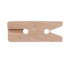 HOUTEN ZAAGPLANKJE 170X65 MM